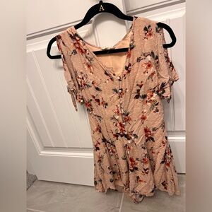 Boutique Floral Romper